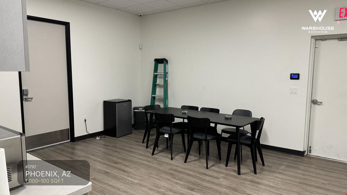 #1797 - Phoenix Warehouse Space for Rent