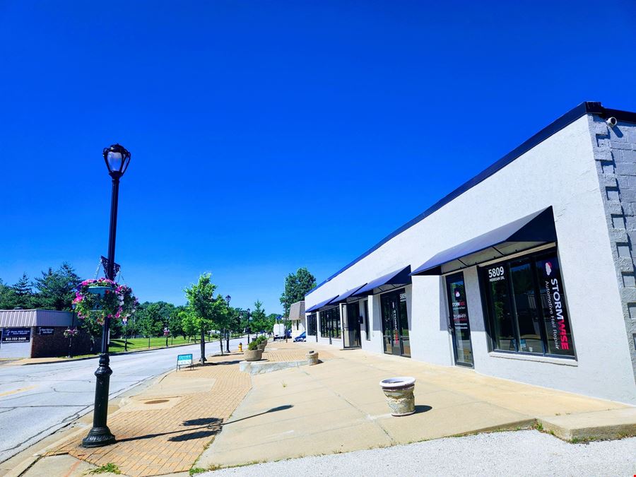 New Downtown Row Storefronts