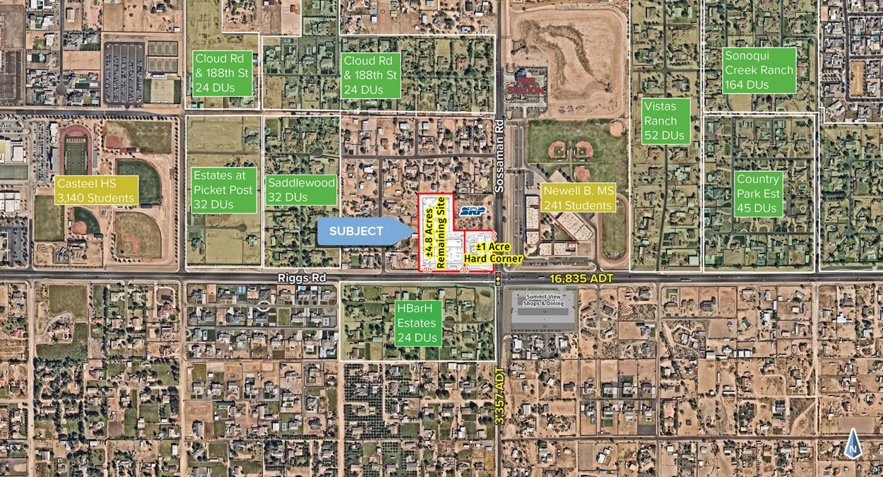 NWC Sossaman Rd & Riggs Rd