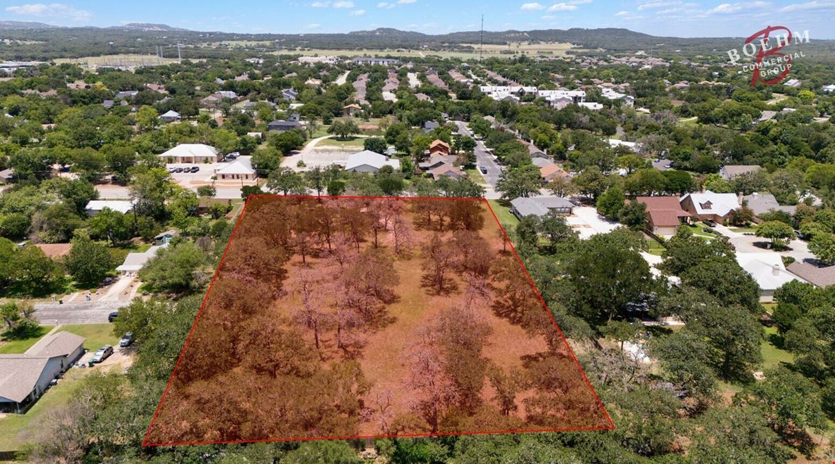 2.99+/- Acre Commercial Land For Sale in Boerne Texas