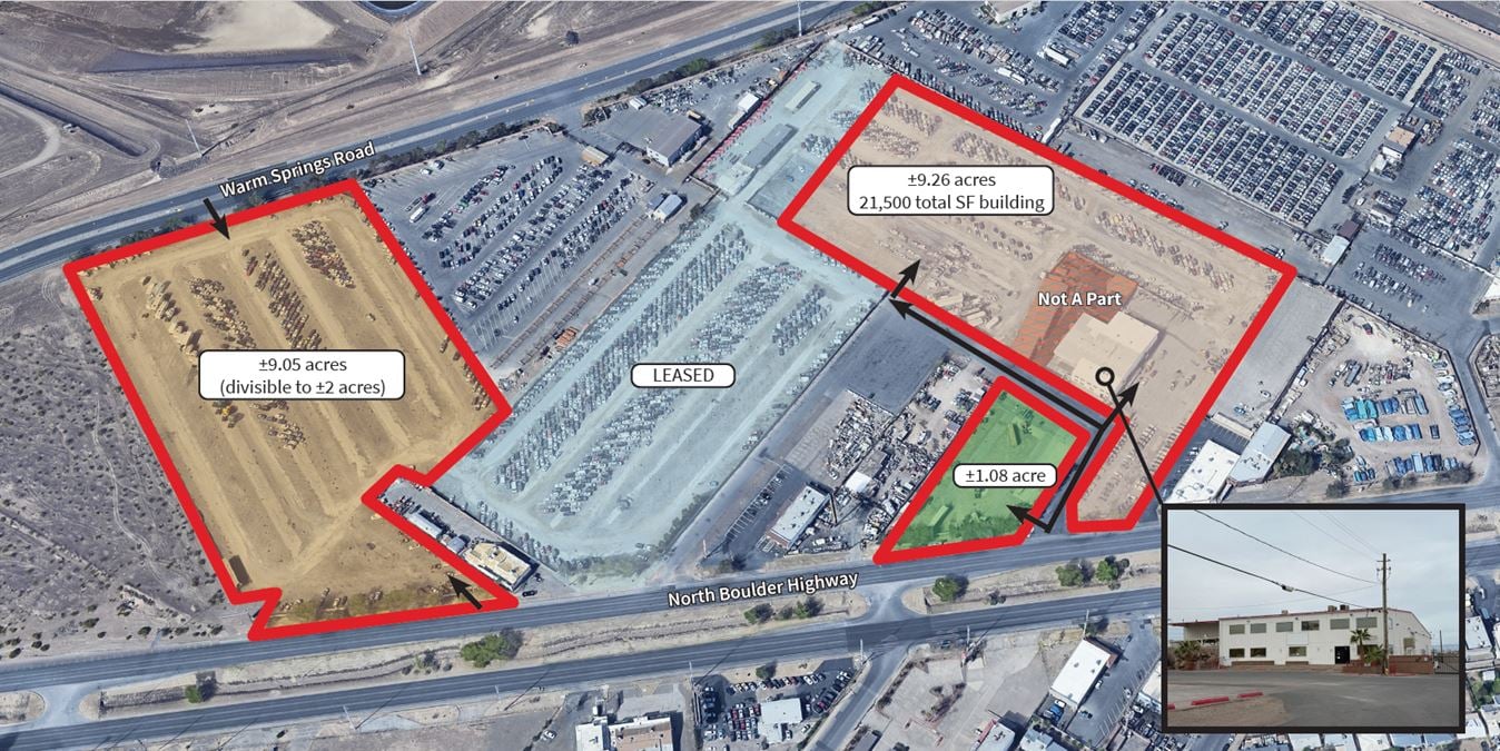 Sublease - ±1.08 acres site
