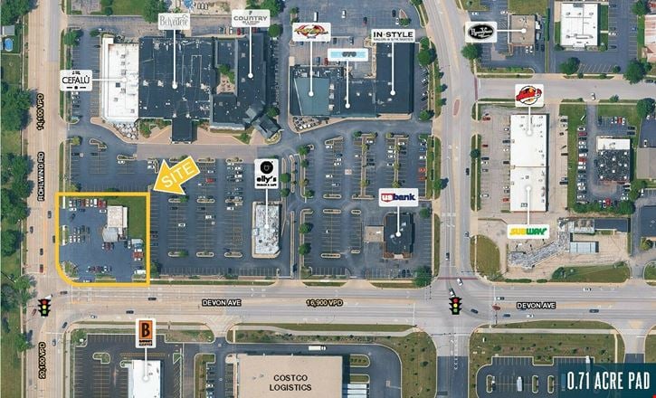 Preview of Retail space for Rent at 1195 Rohlwing Road