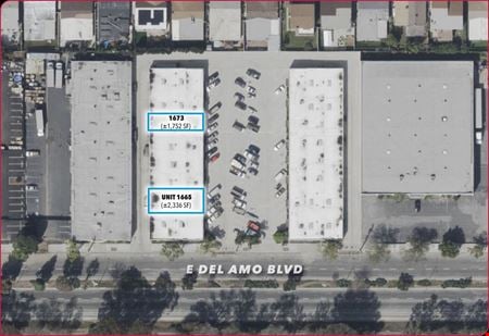 Preview of Industrial space for Rent at 1663-1677 E Del Amo Blvd