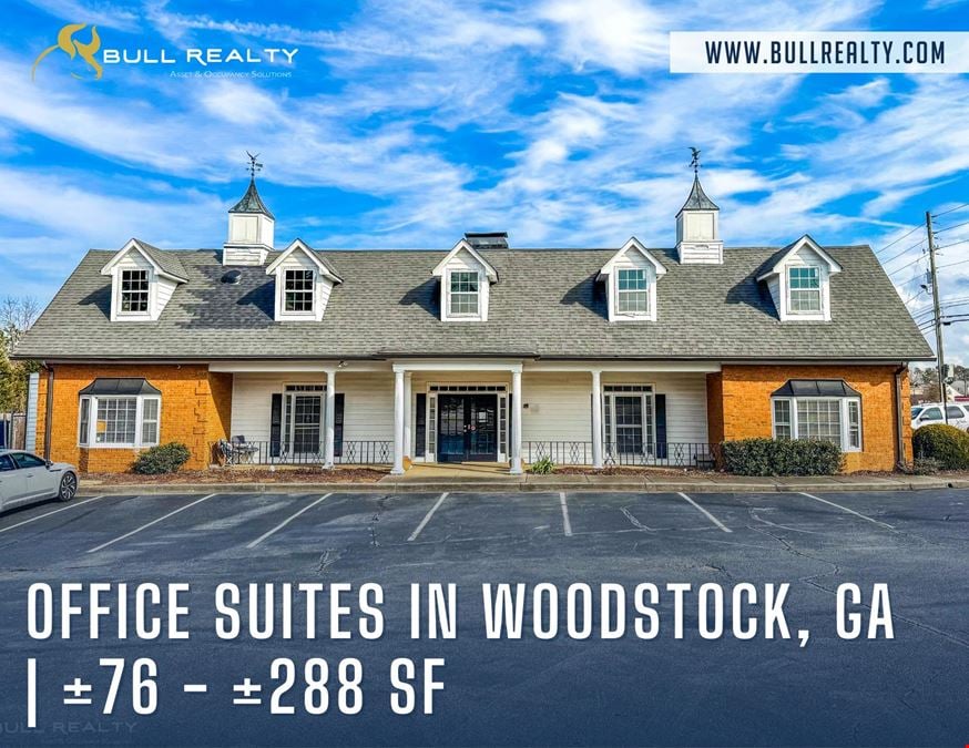 Office Suites in Woodstock, GA | ±76 - ±288 SF