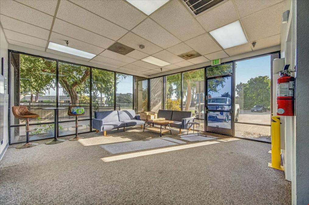 ±8,100 SF Freestanding Building w/Office + Warehouse Space For Lease