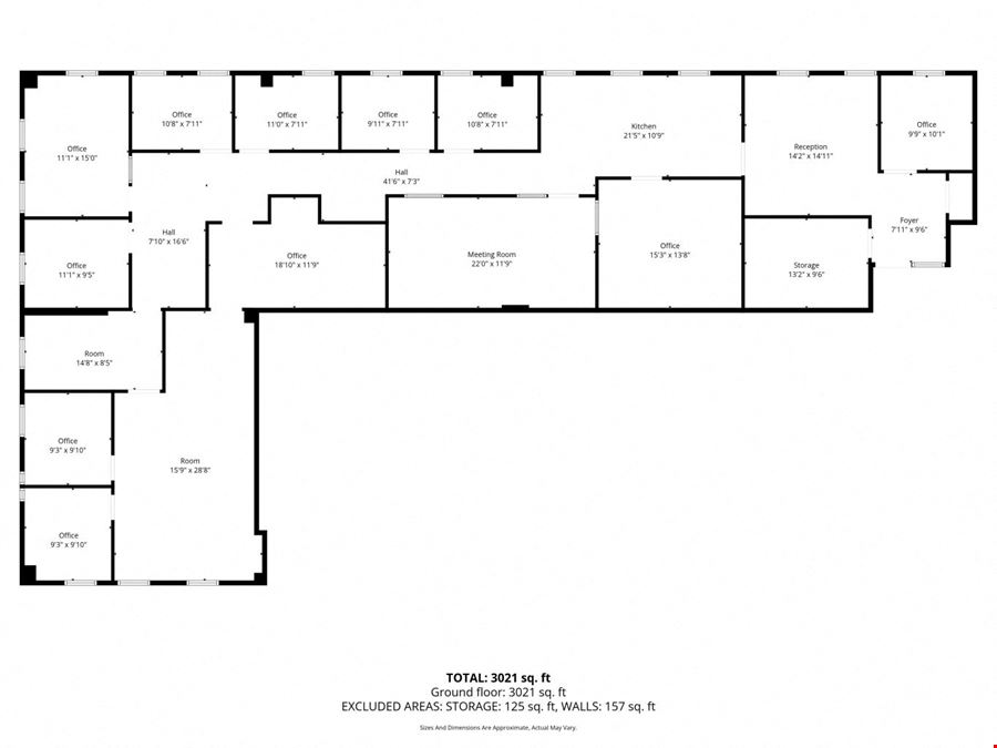 3,700sf Professional Office Suite for Lease in Rowley, MA