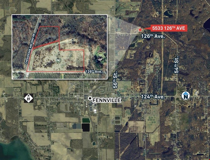 5533 126th Avenue- 2 parcels (11.14 Acres)