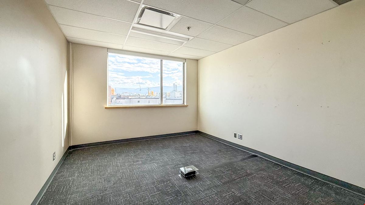 Outstanding professional office space available in the North End of Downtown Kelowna. 
