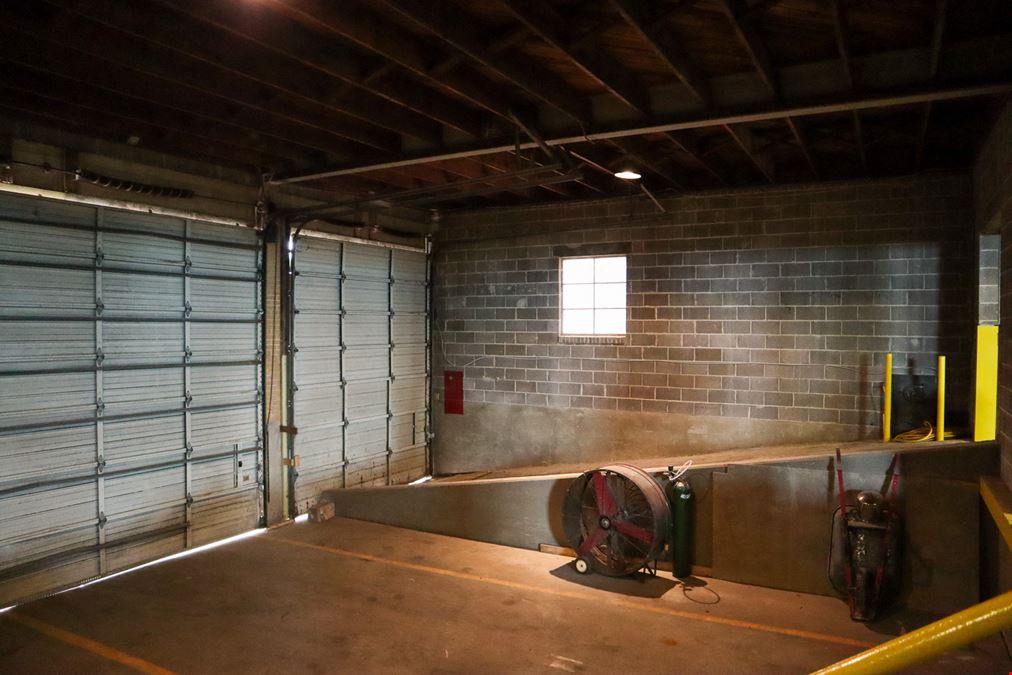 Office Warehouse with Dock Highs, Lay Down Yard, and Rail Access