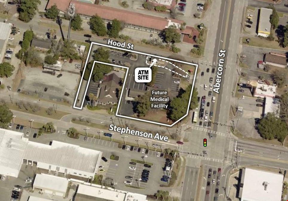 Free-Standing Drive-Thru ATM on Abercorn | For Lease