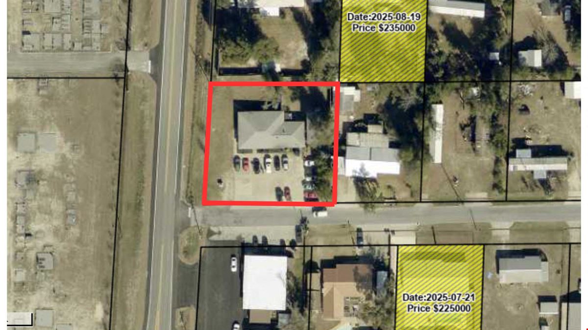 2,180 SF Freestanding Commercial Office Building On 1/2 Acre -  Hwy 389, Lynn Haven
