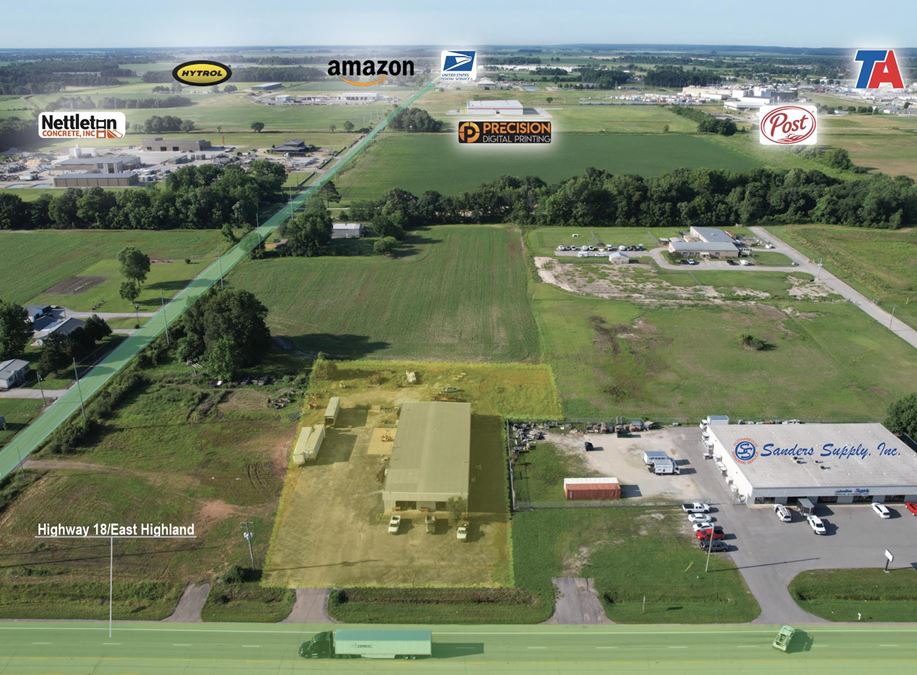 9,000 SF Industrial Facility located in Industrial Park- Jonesboro, AR