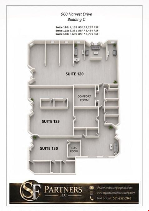 11,522 SF Suite C150 Professional and Medical Office Space
