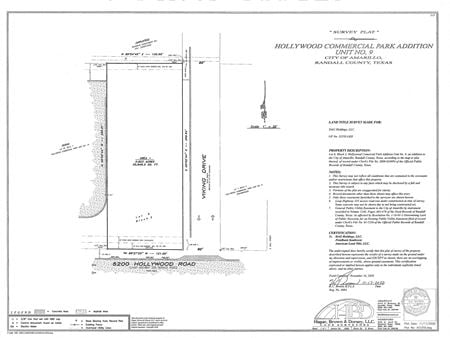 Preview of VacantLand space for Rent at 6200 Hollywood Rd