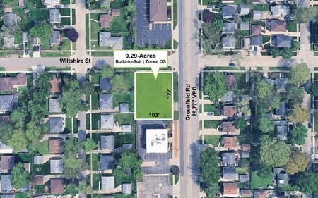 Preview of VacantLand space for Sale at 28165 Greenfield Rd