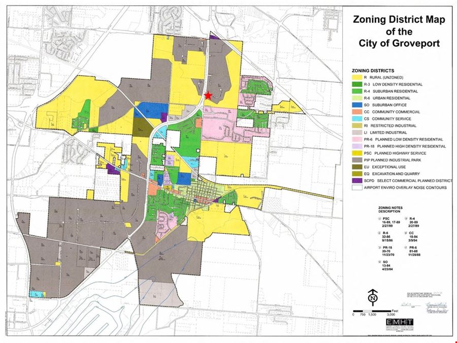 S. Hamilton Road Development Site