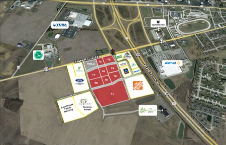 Preview of VacantLand space for Sale at  US 35 & US 62