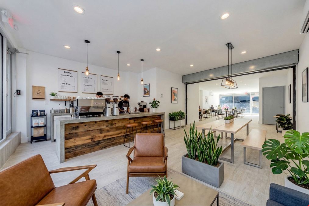 1,200 SF | 385 Nostrand Avenue | Vanilla Box Retail with Backyard for Lease