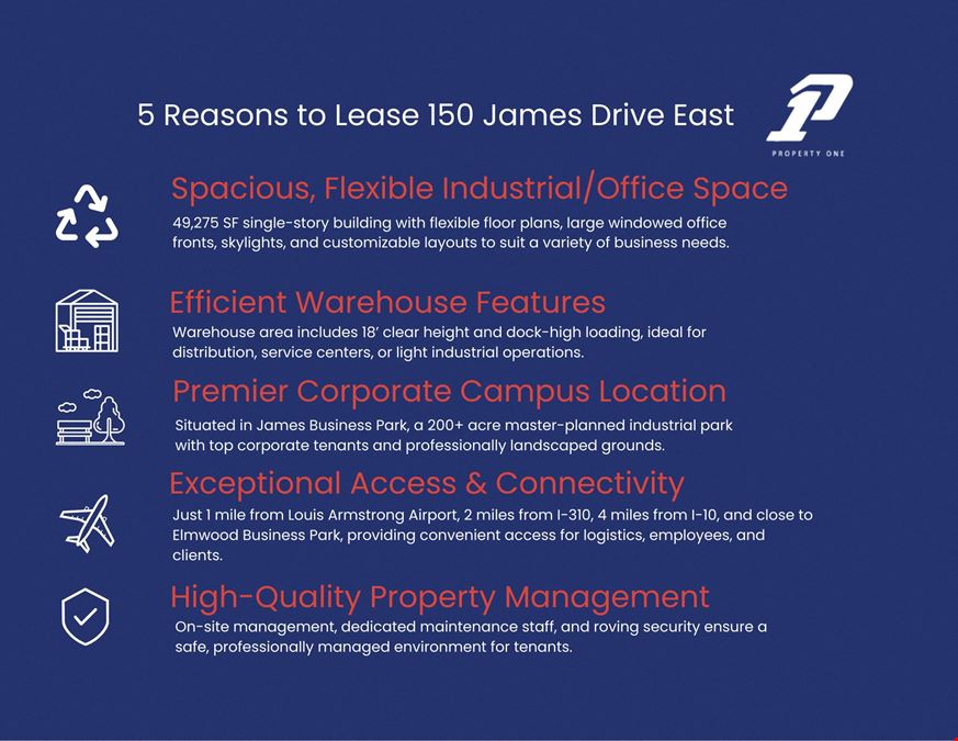 150 James Drive East