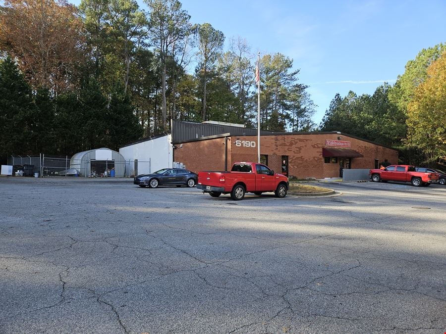 8,100 SF Zoned Industrial