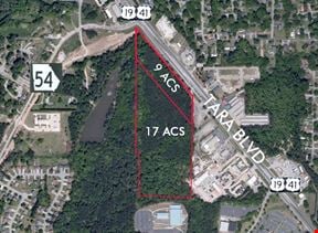 +/-26 Acres For Sale on Tara Blvd