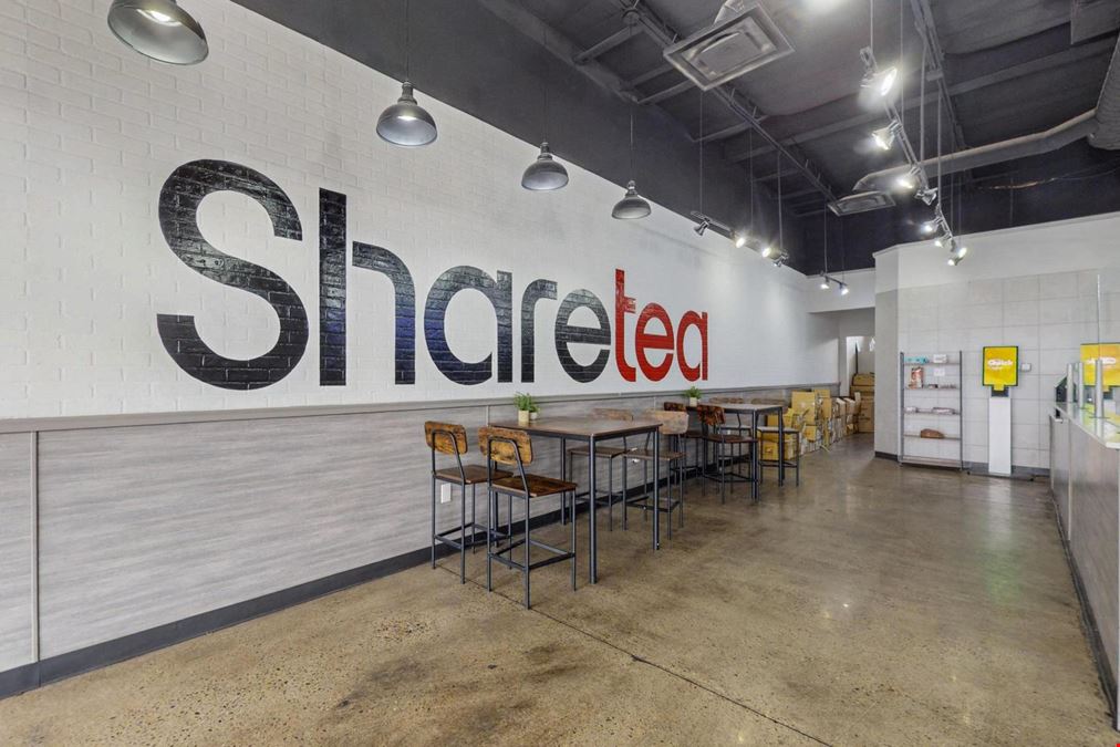 TURNKEY PROFITABLE BOBA TEA FRANCHISE WITH PRIME FRONTAGE