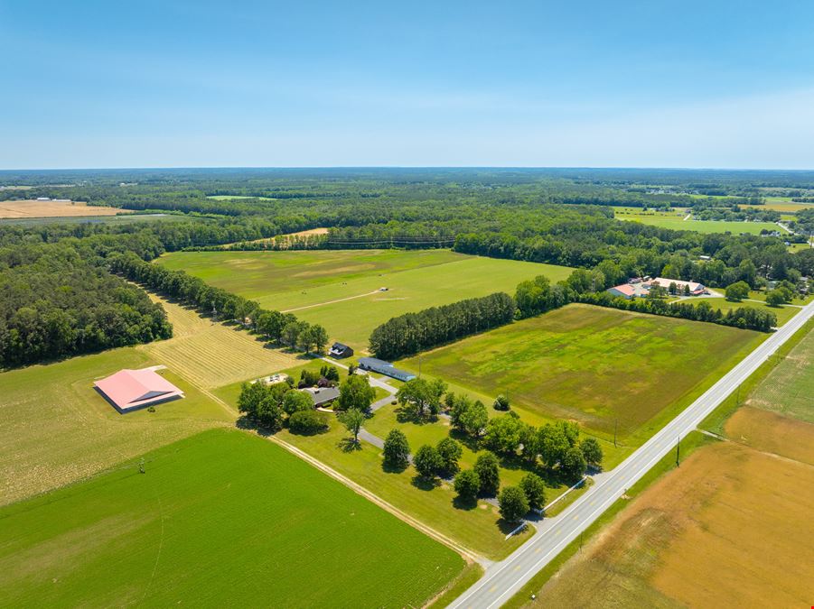 Exceptional 208+ Acre Farm with Two Residences & Premium Outbuildings