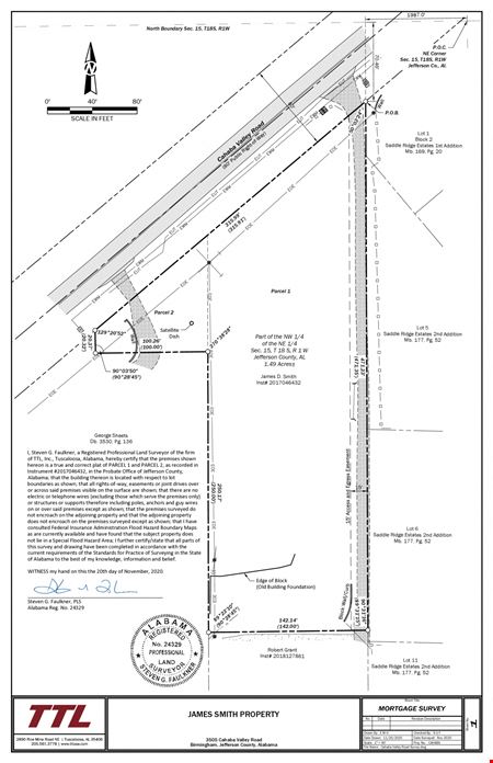Preview of VacantLand space for Sale at 3505 Cahaba Valley Road