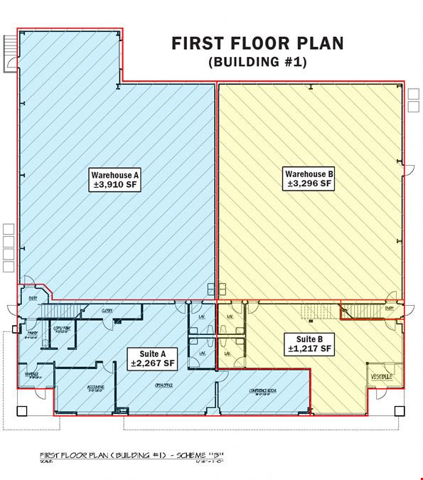 Warehouse with Office For Lease