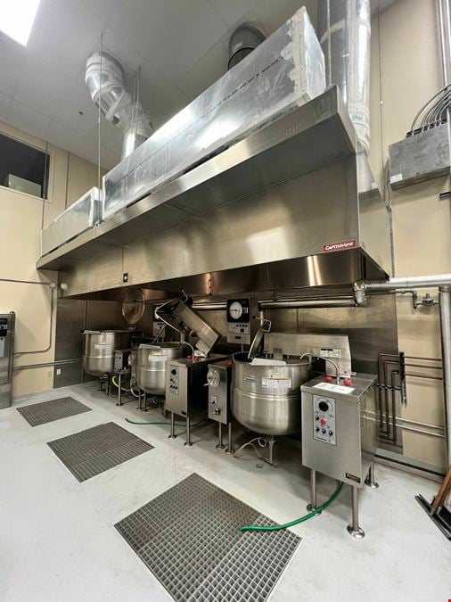Rare Industrial Food Processing Facility with Refrigeration/Cold Storage