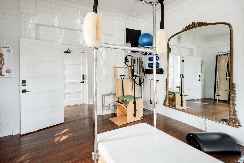 First Floor Office with Gym and Pool Amenities in Beautiful Historic Home in Inman Park