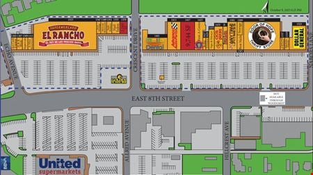 Preview of Retail space for Rent at 1305 - 1523 East 8th Street