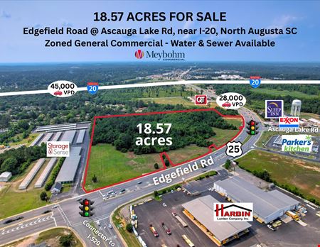 Preview of VacantLand space for Sale at Ascauga Lake Road and Edgefield Road