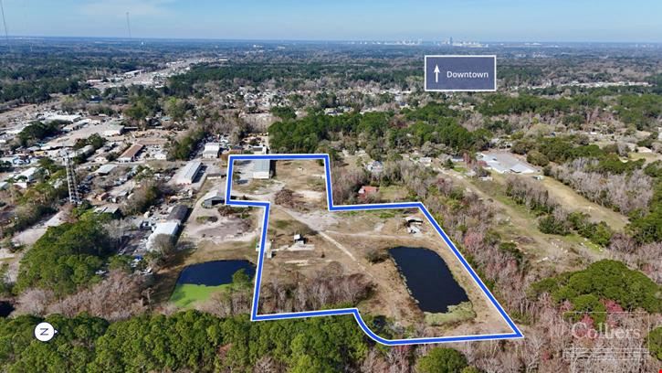 10,000± SF Warehouse  with 7± AC for Lease