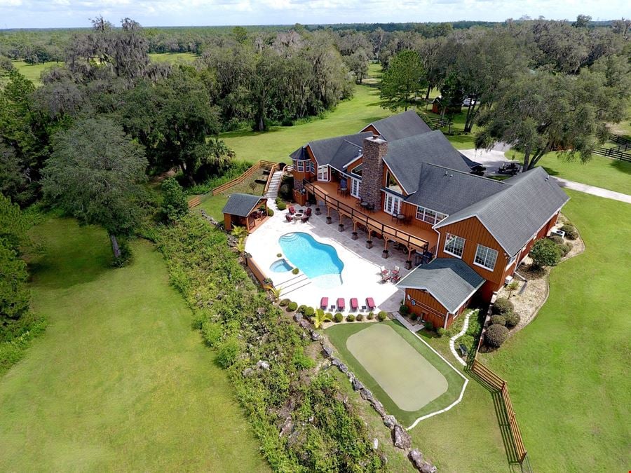 87.4± Acre Eagles Rest Equestrian Estate Near Ocala