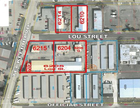 Preview of Industrial space for Sale at 6204-6215 Lou St & 7206 Teckler Ave.