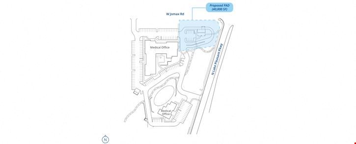 PAD for Build to Suit or Ground Lease in Peoria