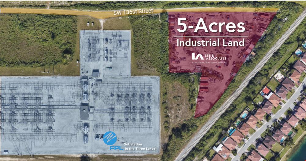 5 AC Industrial Parcel Near Miami Executive Airport