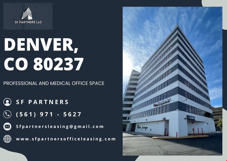 1375 SF Suite 360 Professional and Medical Office Space