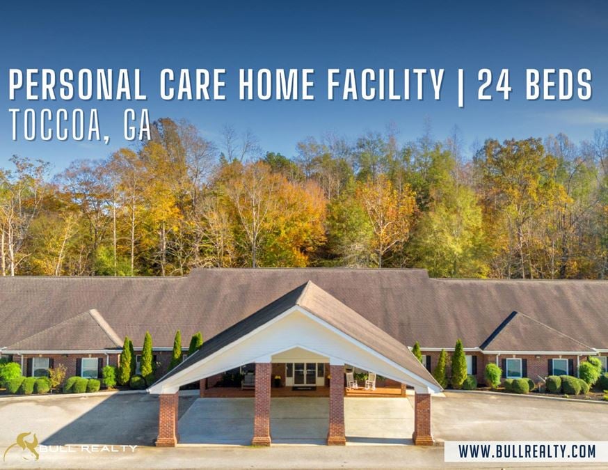 Personal Care Home Facility | 24 Beds | Toccoa, GA