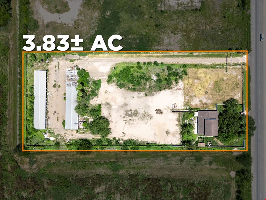 3.83 AC | 1105 West Military Highway | Light Industrial