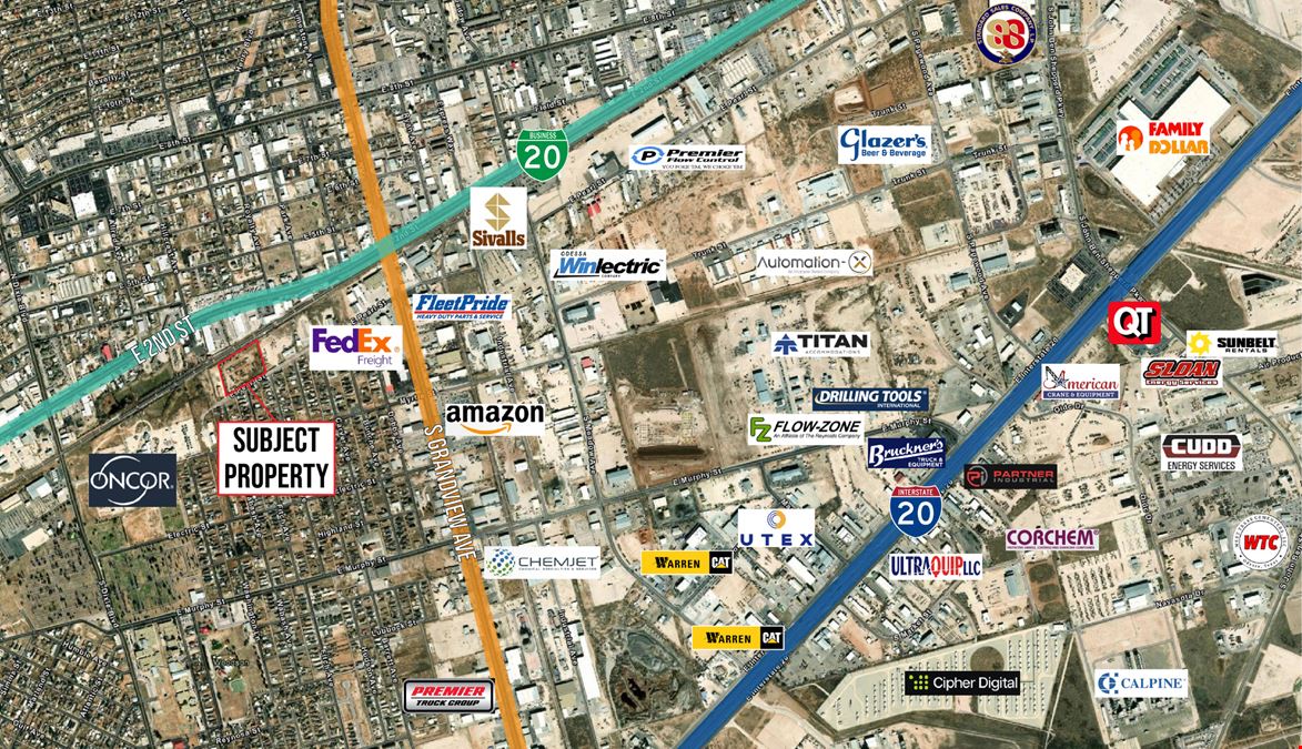 4.95 Acres on Pearl St in Odessa