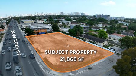 Preview of VacantLand space for Sale at 2550-2598 NW 20 Street, Miami FL 33142