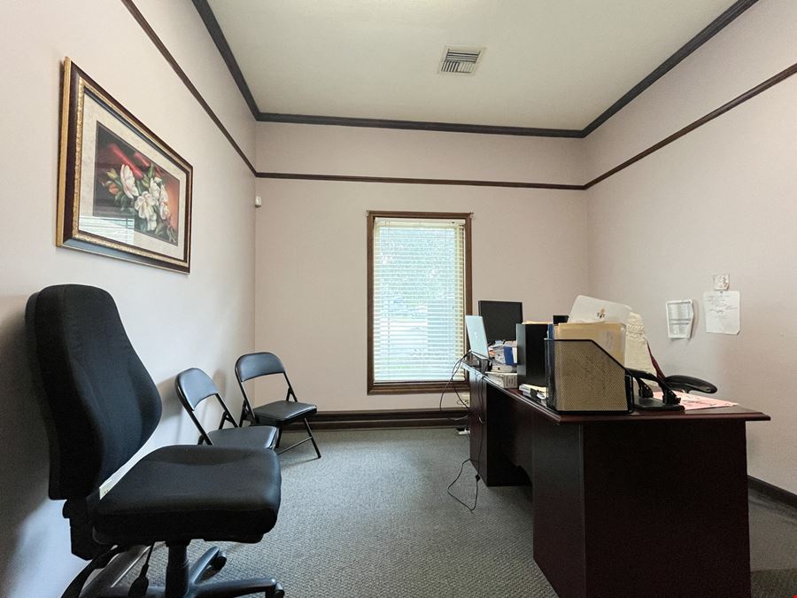 Two-Story Office Building with Parking Near LFT