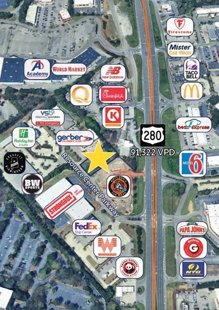 Preview of VacantLand space for Sale at Resource Center Parkway