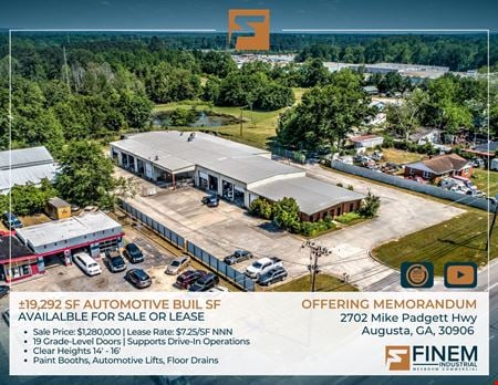 Preview of Industrial space for Rent at 2702 Mike Padgett Highway