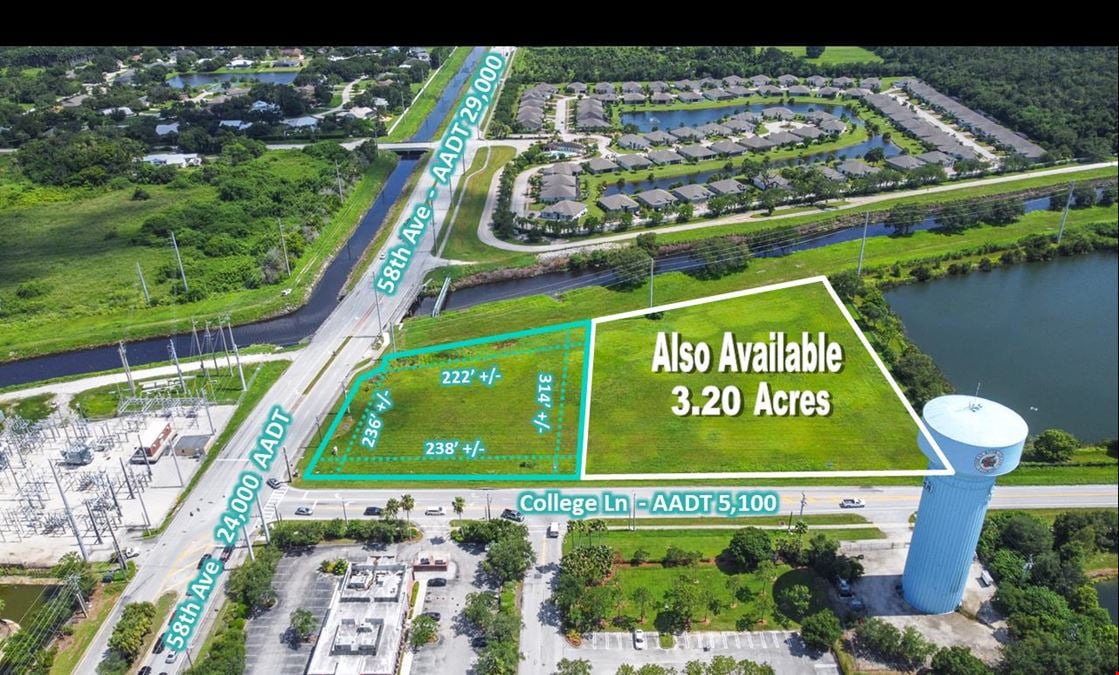 1.40 - 4.60 Acres of Vacant Land