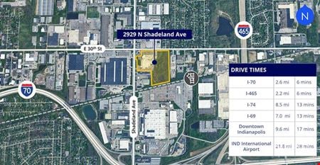 Preview of Industrial space for Sale at 2929 Shadeland Ave
