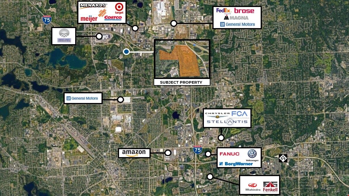 Expansive Industrial or Retail Land Site