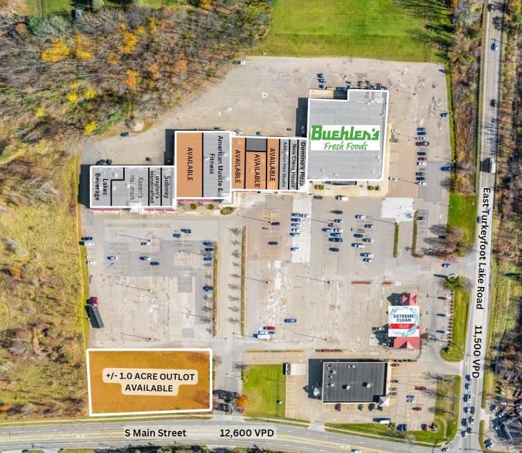 +/- 1.0 Acre Buehler's Outlot @ South Main Center